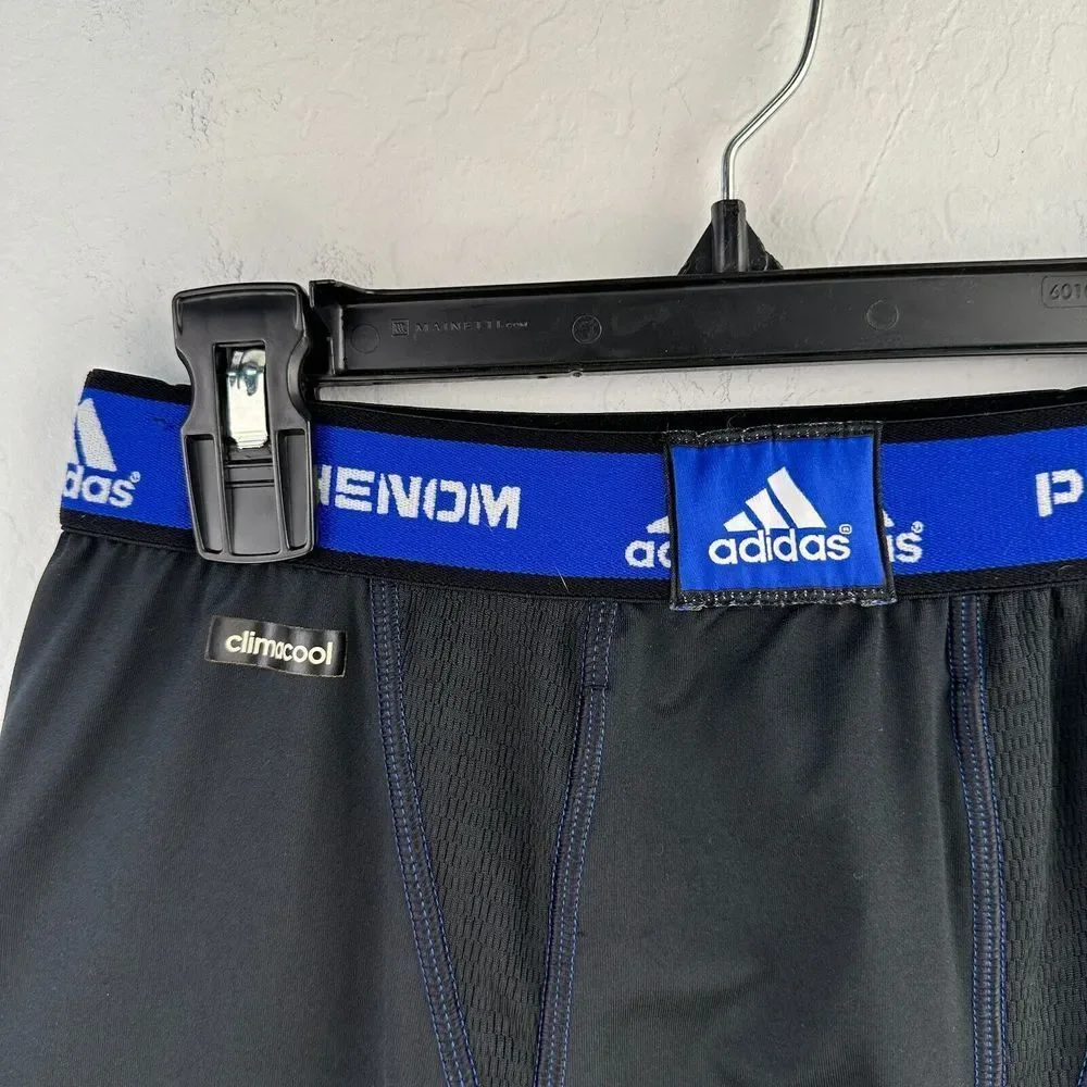 Adidas Phenom Shorts M‎ Black Slider Performance Compression Padded Cup Holder